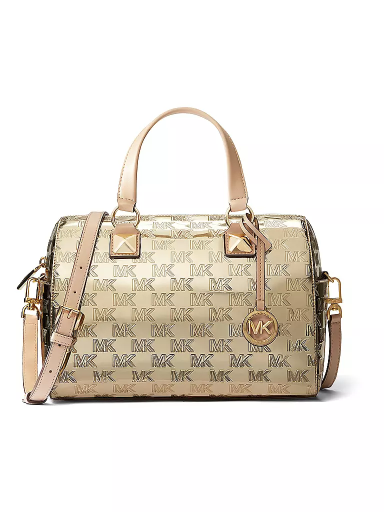 MICHAEL KORS Tasche Henkeltasche GRAYSON Medium gold
